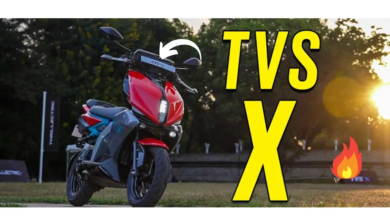 TVS X Electric Scooter